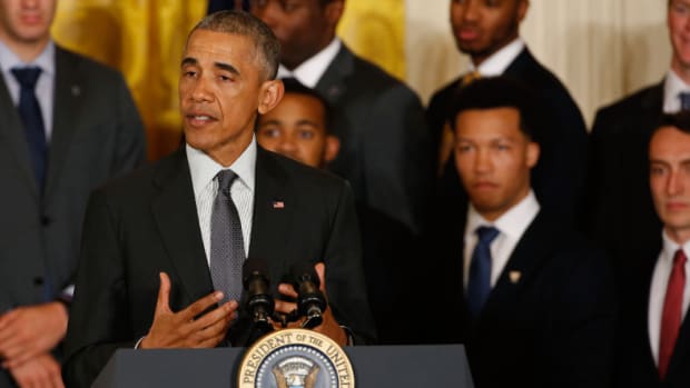 barack Obama picks bracket